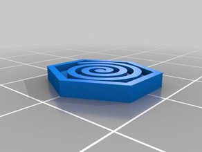 keyforge stun token de juguete juego accesorios boardgame 3d print model - Mito3D