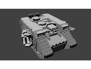 epic landraider varianti i veicoli 40k epic40k su scala epica warhammer40k warhammer wh40k 3d print model - Mito3D