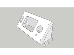 anet 12864 lcd display case card reader 3d printer parts 3d print model - Mito3D