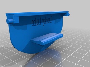 cats litterbox clip pets 3d print model - Mito3D