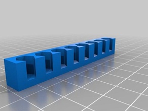 my customized minimalist bit holder v7 tool holders boxes 3d print model - Mito3D