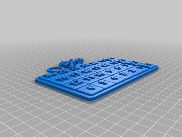 keyforge gettoni giocattolo gioco accessori 3D print model - Mito3D