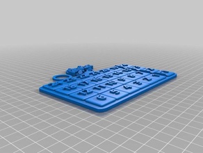 keyforge tokens brinquedo jogo acessórios 3d print model - Mito3D