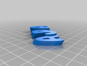 ajda obesek Schlüsselanhänger angepasst 3d print model - Mito3D