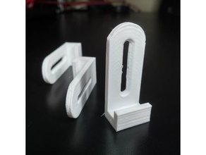 lavagna staffa di montaggio casa 3d print model - Mito3D