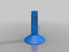 wanhao d6 monoprice ultime maker support de bobine 3d l'imprimante accessoires cône filament titulaire duplicateur 6 3d print model - Mito3D