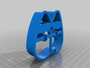diş kurabiye kalıbı sanat araçlar hekimi mutlu gülümseme 3d print model - Mito3D