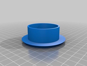 my customized desk cable passage guide office 3d print model - Mito3D