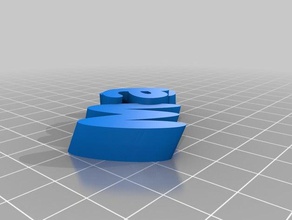 mat Anahtarlık özelleştirilmiş 3d print model - Mito3D