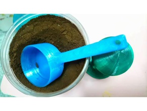 cucharada de café cocina comedor 3d print model - Mito3D
