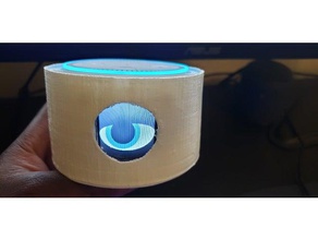 eye-lexa alexa eye electronics amazon echo dot arduino diy lcd teensy 3d print model - Mito3D
