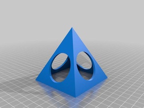piramit ressamlar 3d baskı 3d print model - Mito3D