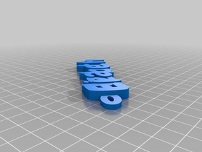 elizabeth Anahtarlık özelleştirilmiş 3d print model - Mito3D