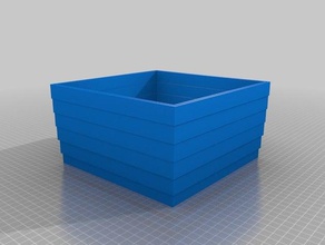 detachable flower pot outdoor & garden flowerpot 3d print model - Mito3D