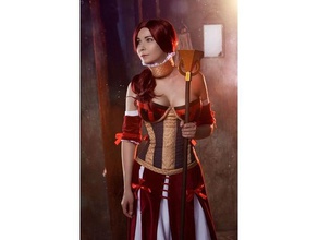 osplay top staff sabrina glevissig witcher toy game accessories cosplay 3d print model - Mito3D