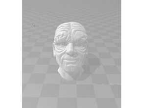 o imperador palpatine total de máscara tamanho arte 3d print model - Mito3D