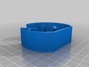 sellotape holder 3d printing first design reverse engineering 3d print model - Mito3D