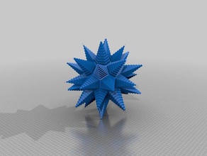 collection stars decor 3d print model - Mito3D