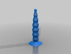 power-tower buildings structures 3d print model - Mito3D