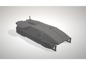 ut-47 kodiak andromeda iniciativa variante do efeito de massa andrômeda brinquedo jogo os acessórios transporte 3d print model - Mito3D
