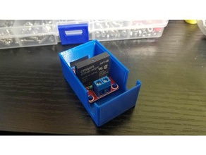 customizable omron solid state relay case electronics 3d print model - Mito3D