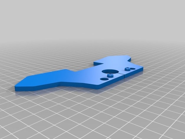centro de lama guarda remixada v10 rc veículos 3D print model - Mito3D