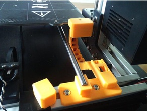 y-parts zaribo mk25 including bed chain solution 3d printer 3d print model - Mito3D