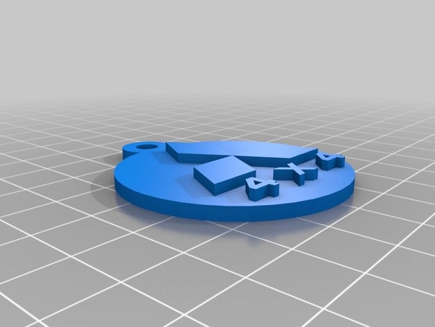 llavero de mitsubishi 3d impresoras 3D print model - Mito3D