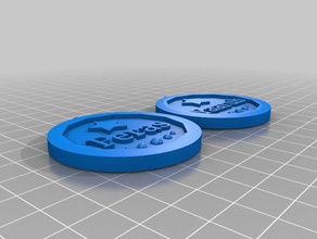 çocuklar madalya 3d baskı 3d print model - Mito3D