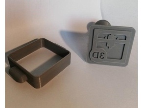 Impresora 3d de cortador la galleta hogar 3d print model - Mito3D
