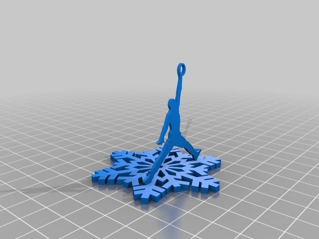 pickle fiocco di neve - burke 3d stampa 3D print model - Mito3D