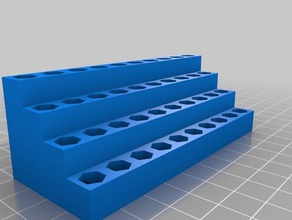my customized bitholder tool holders boxes 3d print model - Mito3D