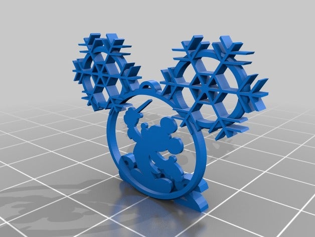 Weihnachten mickey 3d drucken 3D print model - Mito3D
