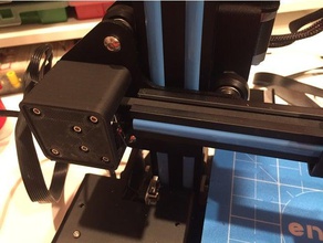 ender 2 couvercle de l'axe des x butée comme 3 d l'imprimante pièces 3d print model - Mito3D