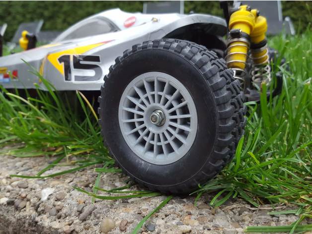 tamiya Felge rc Fahrzeuge rc-car rc-Felgen Rad 3D print model - Mito3D