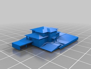 villa privata 3d printing architecture 3d print model - Mito3D