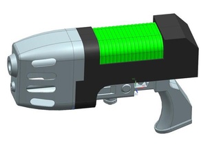 40k pistola al plasma v1 oggetti di scena cosplay prop warhammer warhammer40k 3d print model - Mito3D