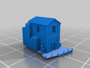 chiesa di casteggio 3d drucken Architektur Kunst 3d print model - Mito3D