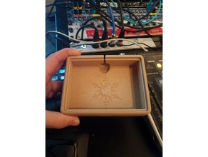 elgato akışı güverte kasa monte edin 3d baskı a cymaticstudios yan çıkış tarafı streamdeck akarsu 3d print model - Mito3D