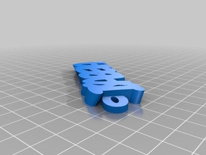llavero de isabella llaveros personalizado 3d print model - Mito3D