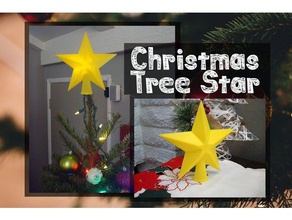 albero di natale topper stelle arredamento chritsmas nsfw decorazione per l'albero decorazioni 3d print model - Mito3D