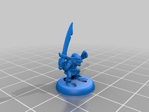 heroquest goblins 18mm version toy game accessories hero quest wargaming 3d print model - Mito3D