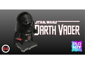 starwars dark vador les jouets jeux figurines d'action objets de collection collections miniatures nsfw plakit purakito star wars fabricant 3d print model - Mito3D