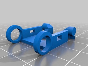 cavo aperto a catena 3d la stampante parti 2020 3d print model - Mito3D