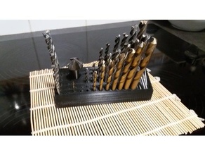 drills holder tool holders boxes drill 3d print model - Mito3D