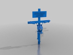 cross household 3d print model - Mito3D