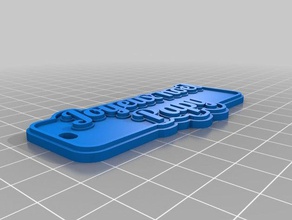 joyeux noel papykeychain Anahtarlık özelleştirilmiş 3d print model - Mito3D