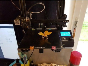 pequena borboleta a arte escultura brinquedo 3d print model - Mito3D