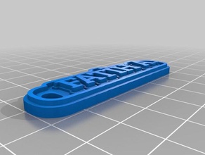 fath keychains customized 3d print model - Mito3D