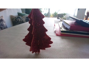christmas tree ornament decor decoration 3d print model - Mito3D